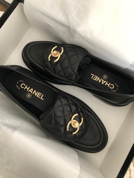 chanel loafers price 2015|Chanel black and white loafers.